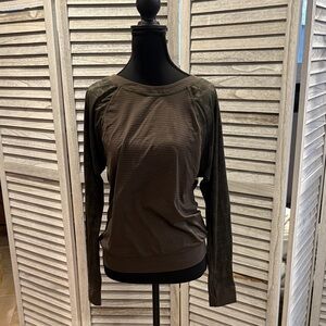 lululemon athletica Olive Long Sleeve Top